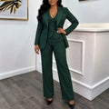 Autum new work clothing style long sleeves suit straight-leg pants vest three-piece set three-piece sets