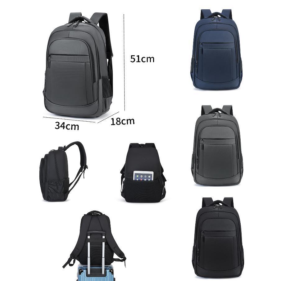 Cross-border backpack can print logo large-capacity outdoor commuting computer travel bag men's business schoolbag casual backpack