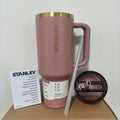 Gold edge ancient pink