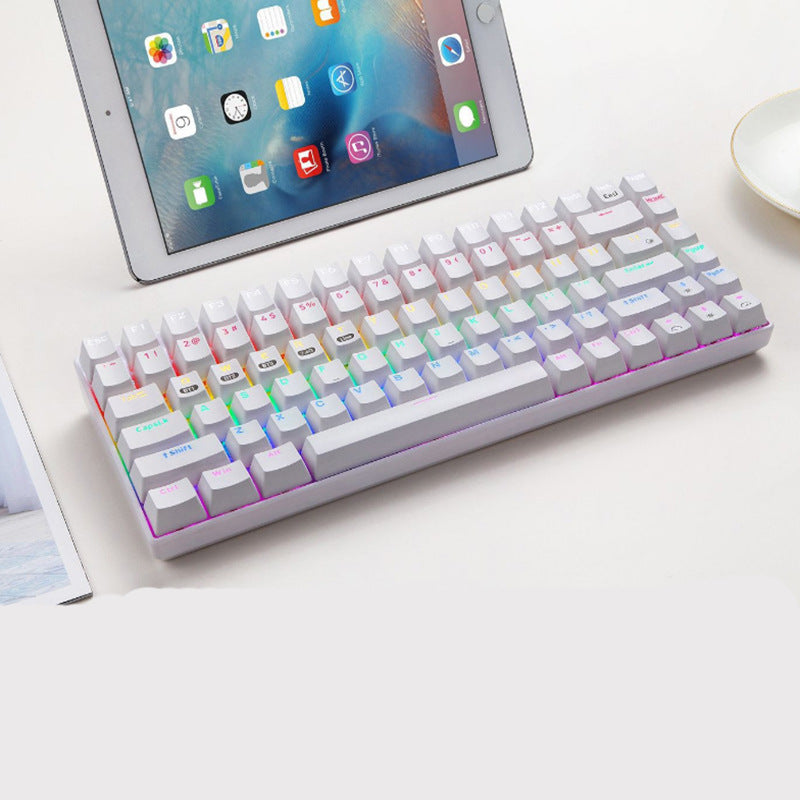 Xinmeng 84-key bluetooth mechanical keyboard wired wireless bluetooth three-mode tablet mobile phone computer game keyboard cross-border