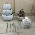 Export new arrival 3pcs thermal insulation box 3pcs food warmer1.0l-2.0l-3.5l