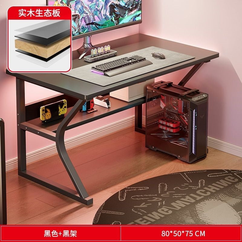Computer desk desktop home electronic competition table chair bedroom simple table workbench desk student study table office desk