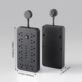 110v power strip extension cord with overload protection, usb charging outlet, us/canada/mexico standard, pd socket, taiwan version