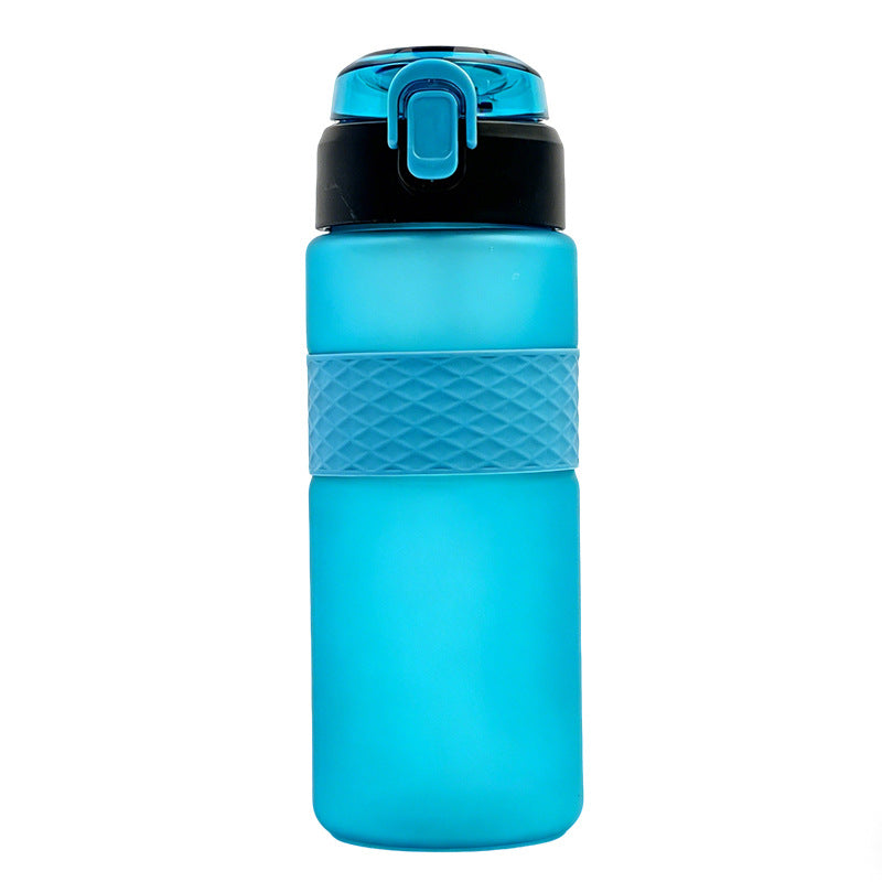 Portable plastic water bottle - outdoor tote design, stylish sports water bottle, large capacity, high-value, pop-up lid, direct drink space cup