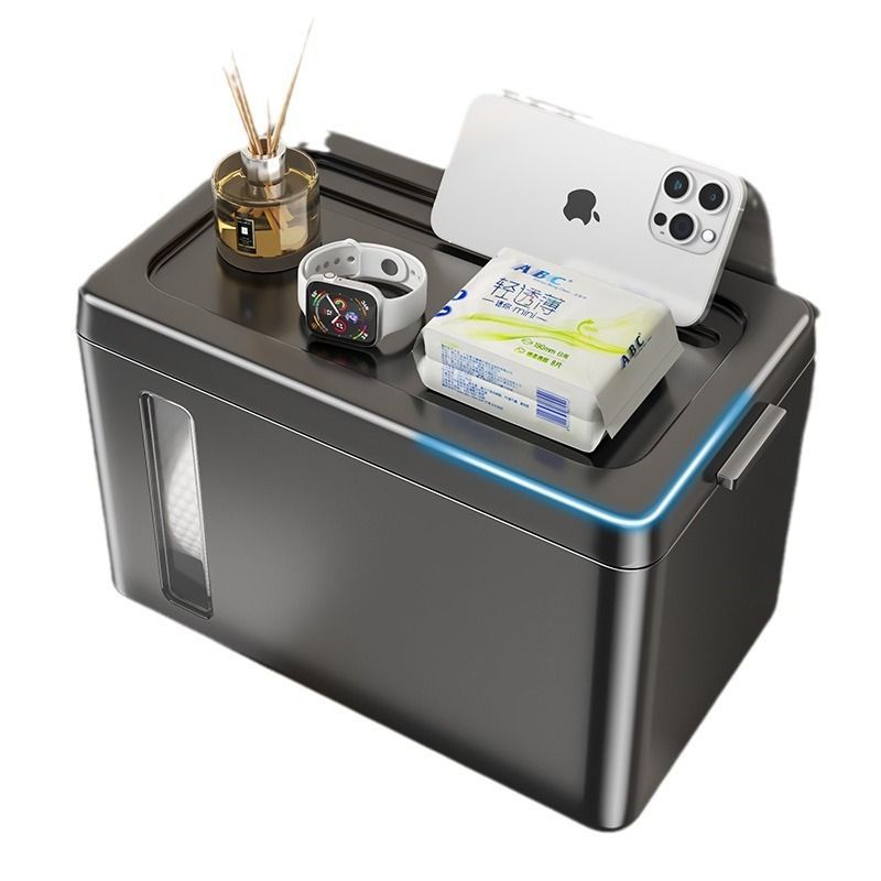 Cross-border special toilet tissue box, no punching, wall-mounted roll holder, bathroom waterproof tissue box with lid, toilet