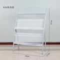Floor magazine rack, newspaper rack, book rack, display rack, promotional material rack, single page rack, storage rack