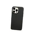 Suitable for apple 16promax leather texture simple pure color mobile phone case iphone11/13 anti-fall tpu protective cover