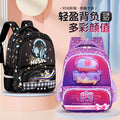 2025 new cute cartoon kids' backpack - large capacity, multi-compartment, lightweight, spine-protecting backpack for grades 1-3
