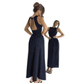Amazon fashion summer new arrivalretro polka dot printing tie back backless casual vacation style dress for women