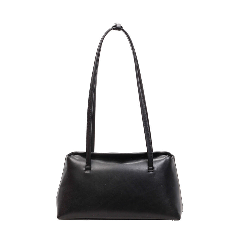 Korean style minimalist luxury shoulder bag - 2025 winter versatile underarm bag - large capacity work & commute bag