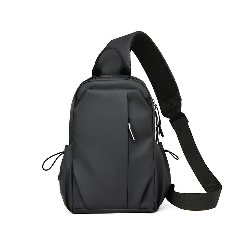 Breast bag Crossbody bag Men's high-end trendy cool functional style casual satchel light casual multi-functional shoulder bag