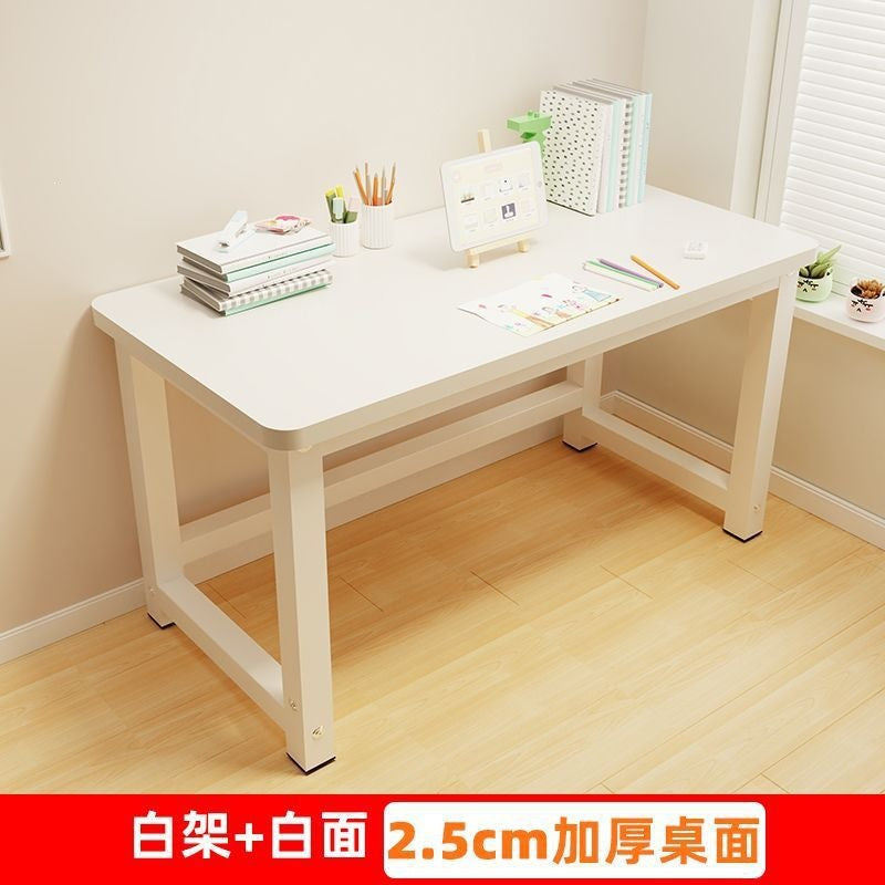 Computer desk double desktop simple desk bedroom for home study table casual writing table rectangular office desk