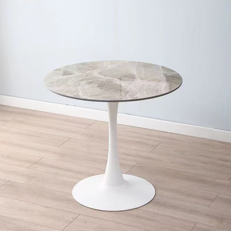 Cream style french garden table dining table small apartment for home slate table and chair combination accessible luxury reception negotiation balcony table