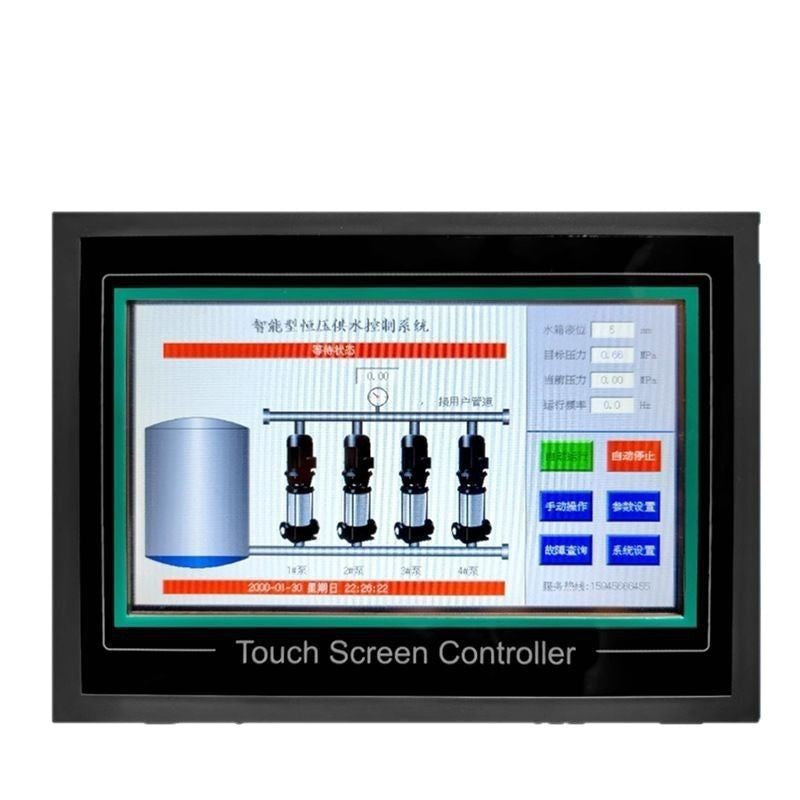7 inch screen economical universal water pump variable frequency constant pressure water supply distribution box water pump controller inverter control cabinet