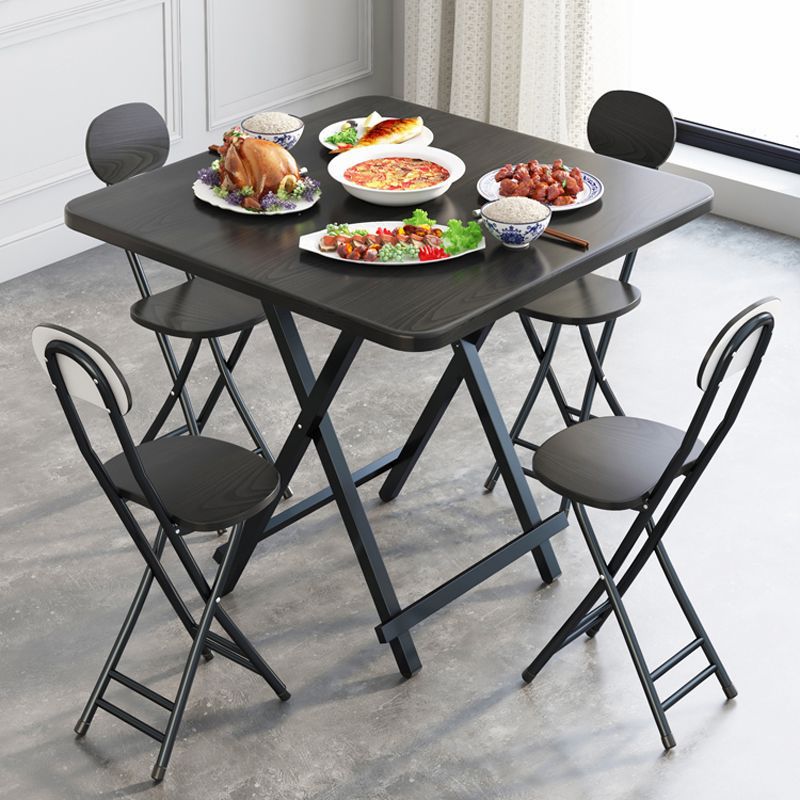 Folding tablefor homedining tablesimple small square table4-person tablesmall apartment portable outdoor stall balcony table