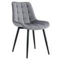 Dining chair -  export - restaurant chair - nordic cream style dining chair - light luxury high-end backrest chair