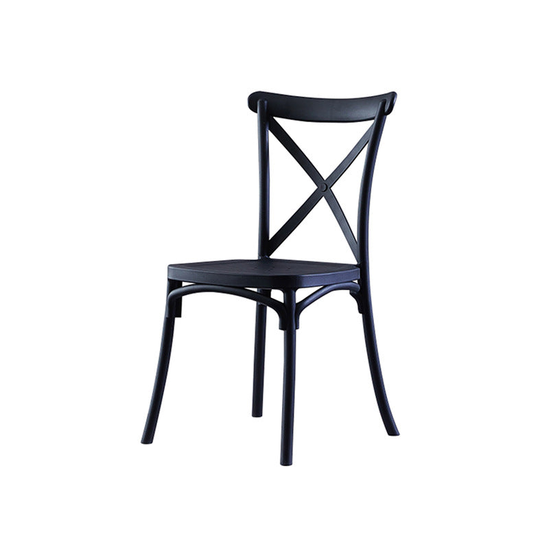 Tiktok hot-selling dining table and chairs - minimalist, high-end dining chairs for home use - pp forked back chairs - casual backrest chairs - chair