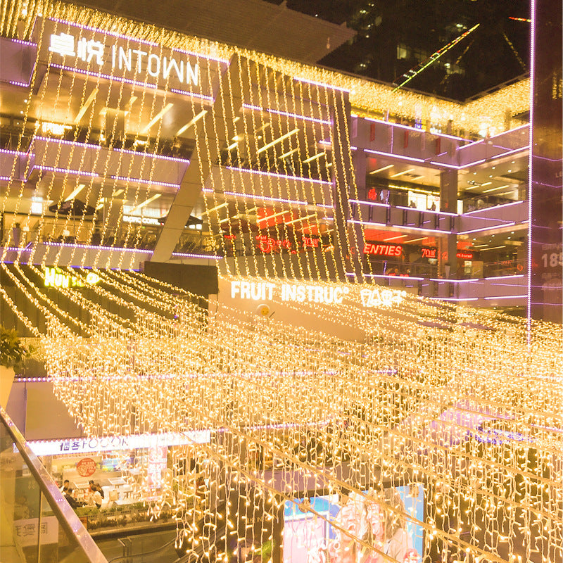 LED star light, ice bar light, small colorful light, flash light, string light, starry sky, curtain light, waterfall light, outdoor decorative light