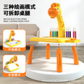 Children's projection drawing board - large size educational learning table for early childhood development - doodle, write, and draw toy for boys and girls