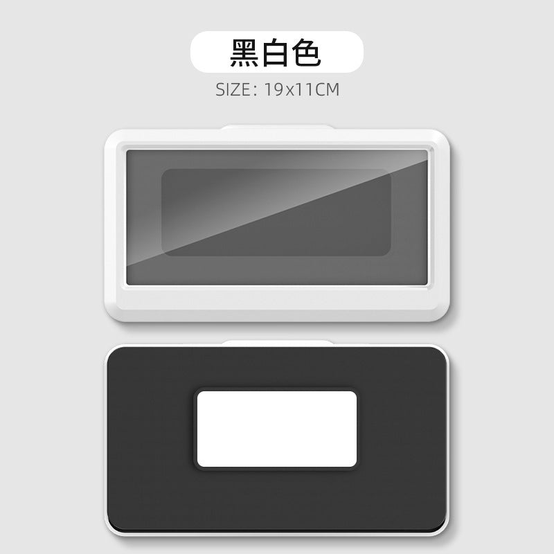 Bathroom waterproof mobile phone box can be folded and rotated to adjust bathing, watching TV, toilet chasing dramas can be rotated to hang on the wall