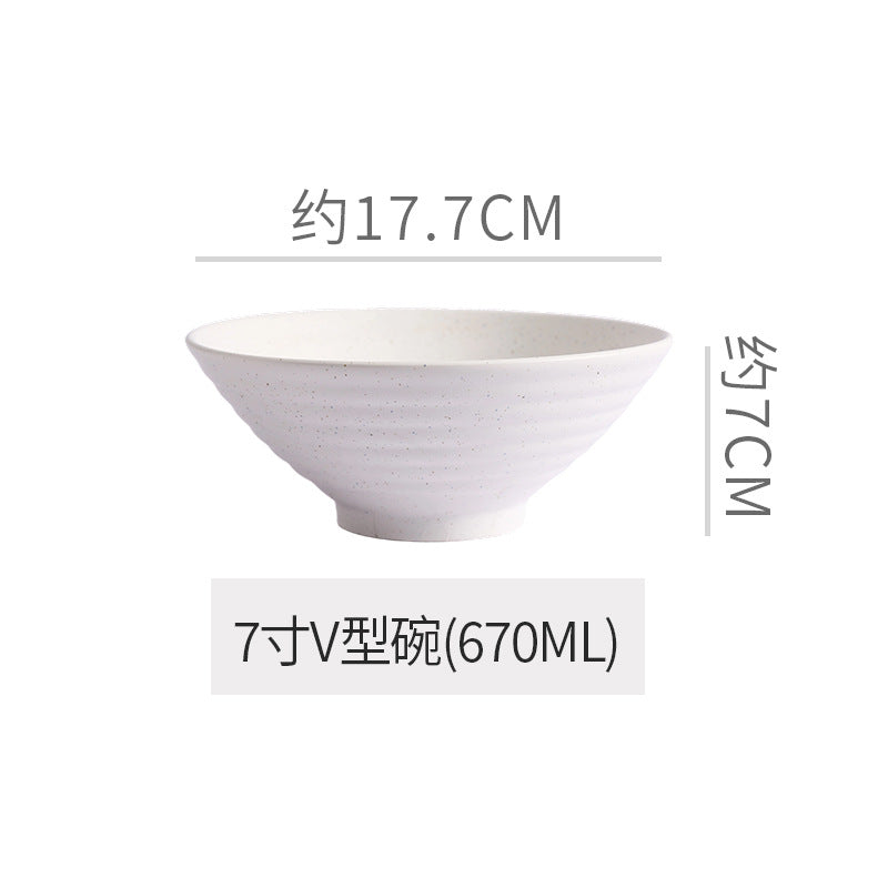Minimalist blue and white polka dot ceramic bowls, plates, and dishes - perfect for home, restaurant, western cuisine, steak, high-end hotel, and unique dessert presentation