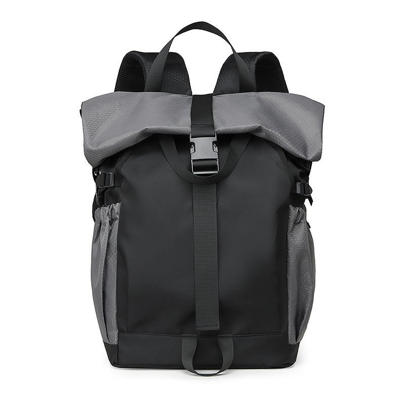 Street Trend Functional Wind Backpack Men's Lightweight Outdoor Sports Backpack Large Capacity Casual Backpack