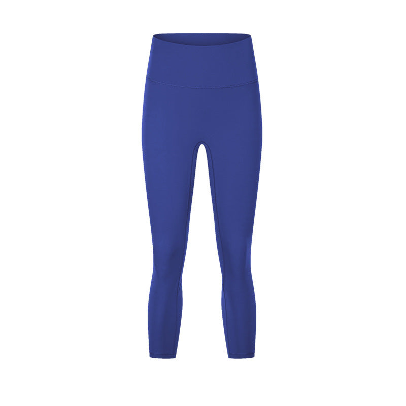 Spring/summer new arrivals: seamless, barely-there yoga capris - high-waisted, butt-lifting, slimming workout leggings for women (dl065)