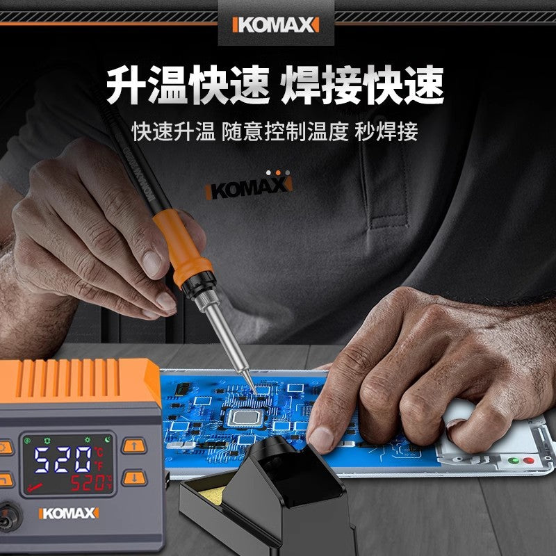 Digital display soldering iron station adjustable temperature home repair welding tool kit soldering gun multifunctional soldering station