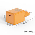 Pd30w gallium nitride fast charging, suitable for apple charger iphone8-17 full power ce certified european plug