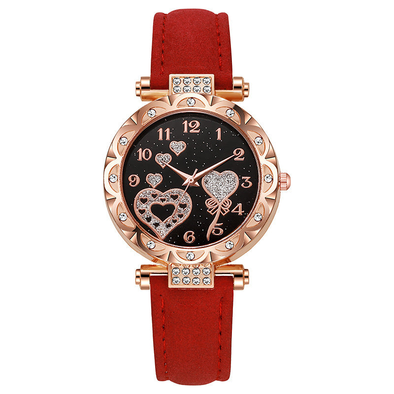 foreign trade in stockfashioncasual belt watch women's casual student quartz women's watch manufacturer wholesale watch