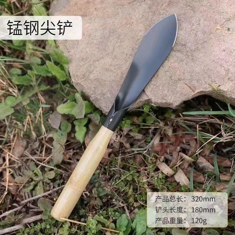 Vegetable planting handy gadget manganese steel small shovel, flower planting, vegetable planting tools, digging wild vegetables, florals, weeding, digging soil, furnace suit