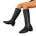 Women's over-the-knee boots for export, new autumn/winter  collection: knee-high, back-zip, riding boots, high-top elastic boots, slim-fit boots