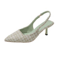 French chic pointed-toe heeled sandals for women - new summer 2024 collection - stiletto heel, slip-on style - wholesale available