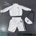 cross-border hot-selling spring new arrival sports set shorts three-piece set with bag