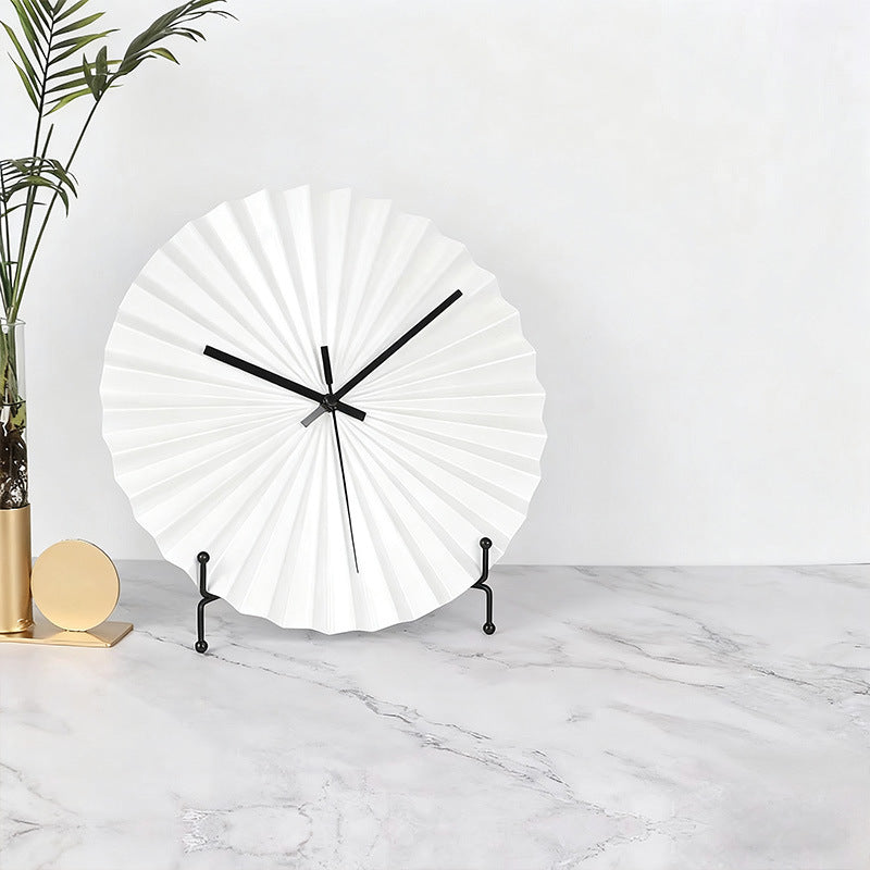 Ins style metal bracket netease cloud vinyl record storage desktop clock support bracket iron ceramic plate bracket