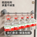 Stainless steel suction cup slipper rack bathroom organizer extendable shelf toilet wall mount organizer