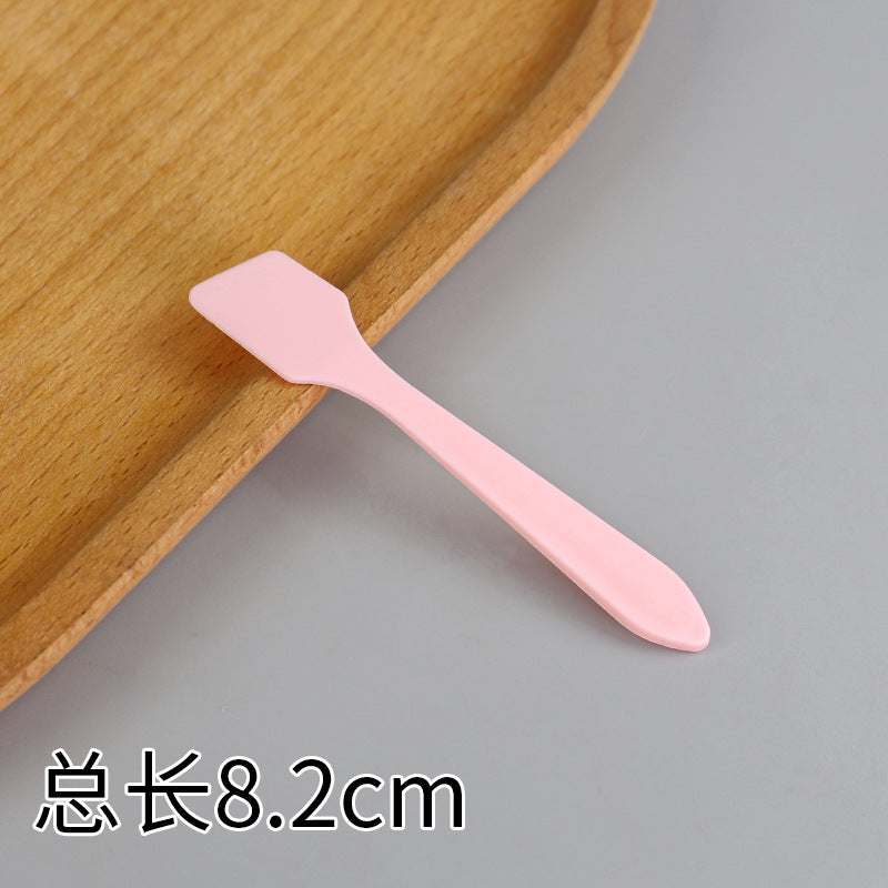 Wholesale facial mask applicator spatula set: plastic beauty mixing, stirring, scraping, and smoothing tools for face, body, and eye creams - crescent shaped spoons included