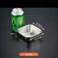 Single [silver] square box