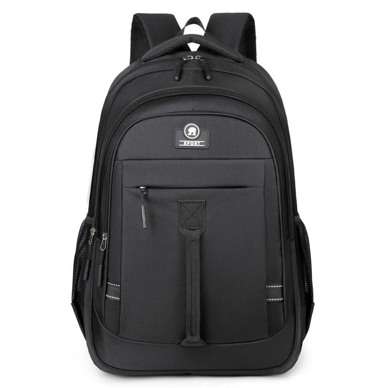 New reflective strip backpack can hold computer laptop bag men's commuter backpack large capacity schoolbag