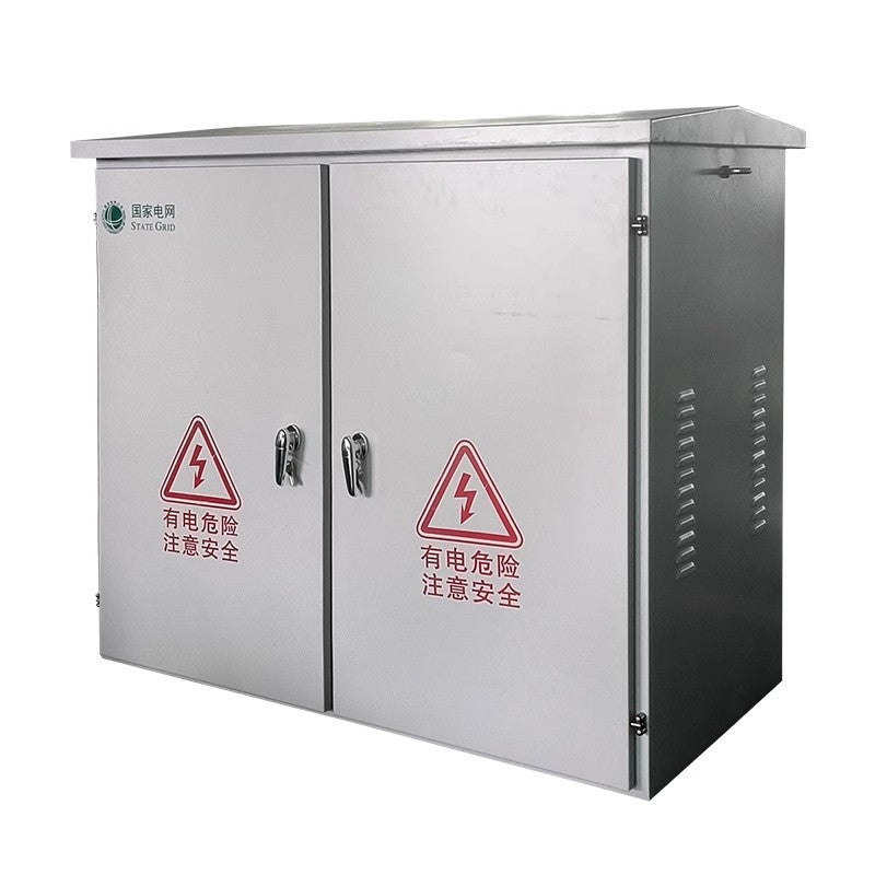 Shijian JP Cabinet Distribution Box Intelligent Capacitor Compensation Cabinet Multifunctional Outdoor Stainless Steel High and Low Voltage Comprehensive Distribution Box