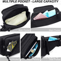 hot-selling men's and women's waist bag with water bottle holder, multi-purpose crossbody bag, fashionable waist bag, men's chest bag, water bottle bag