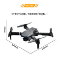 hot seller e99 drone: hd dual-camera aerial photography, foldable remote control aircraft, kids' quadcopter toy