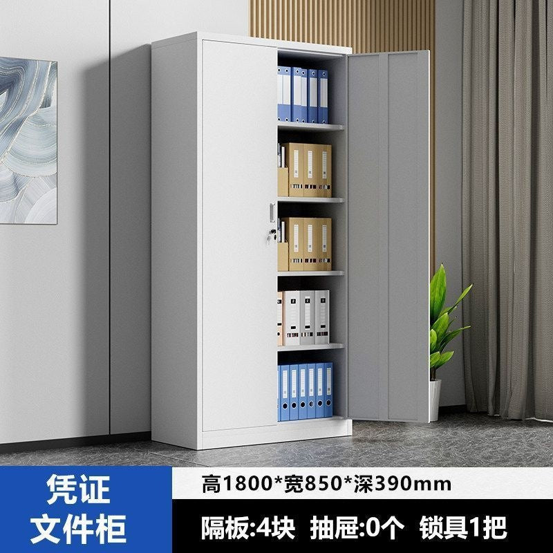 Filing cabinet office data cabinet voucher file cabinet with lock steel employee dormitory storage locker