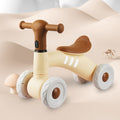 Kids' balance bike - 1-3 years old - four-wheel, footless, toddler training wheels, children's glider bike