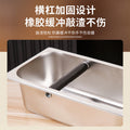 Export stainless steel coffee grounds bucket knocking barrel coffee powder storage bucket milk tea shop coffee equipment supporting equipment