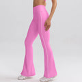 stripes yoga pants flared women's pants high waist hip lifting outdoor sports slimming look wide leg slightly flared yoga pants for women
