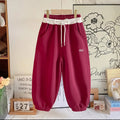 Customization link supports oem and odm. trendy drawstring sweatpants for kids and teens, perfect for autumn