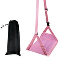 Travel footrest hammock desk hanging footrest outdoor footrest hammock portable airplane hammock high-speed rail seat footrest