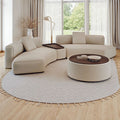 Italian normcore designer creative large flat floor rest area living room hotel beauty salon fabric sofa negotiation combination