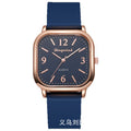 Square watch women's middle school students casual harajuku elegant small dial k-style artsyretro mori girl digital women's watch